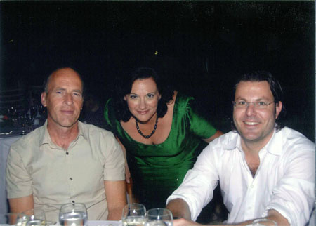 From left: Prof. Bernt Hugenholtz, University of Amsterdam, Dr. Maria Bottis, Ionian University and Prof. Urs Gasser, Saint Gallen University - Director Berkman Center for Internet and Society